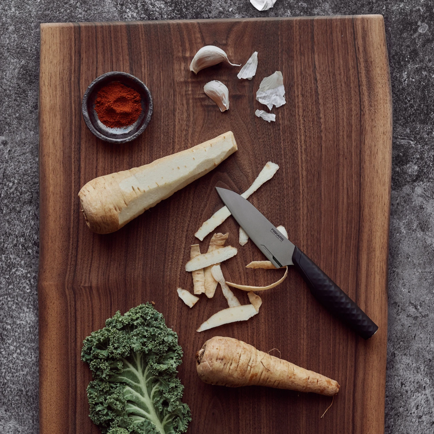 Fiskars Titanium Groentemes 10 Cm 5 Fiskars Titanium Groentemes 10 Cm - Afbeelding 3