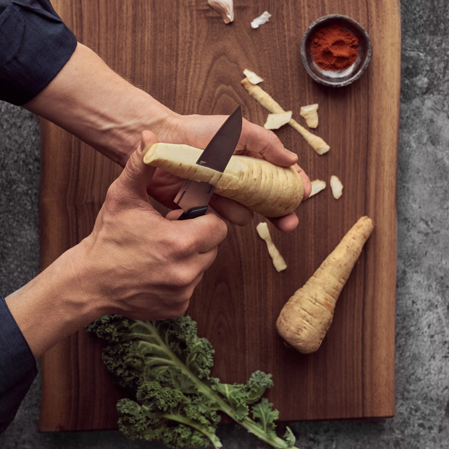 Fiskars Titanium Groentemes 10 Cm 4 Fiskars Titanium Groentemes 10 Cm - Afbeelding 2