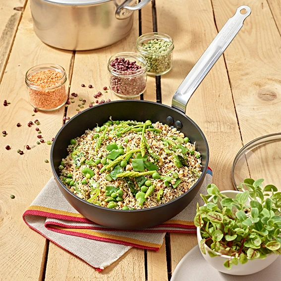 De Buyer Choc Intense Sautépan 4 De Buyer Choc Intense Sautépan - Afbeelding 2