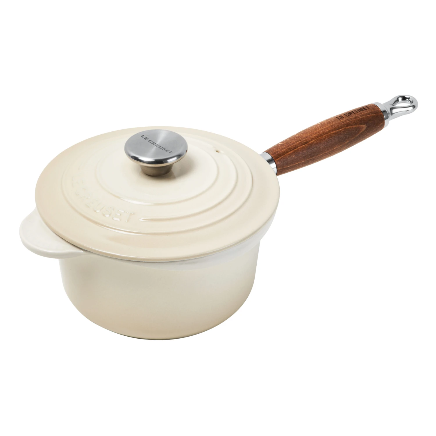 Le Creuset Steelpan Met Houten Handvat 1,8 L 3 Le Creuset Steelpan Met Houten Handvat 1,8 L