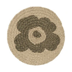 Marimekko Unikko Pannenlap Jute Ø25 Cm