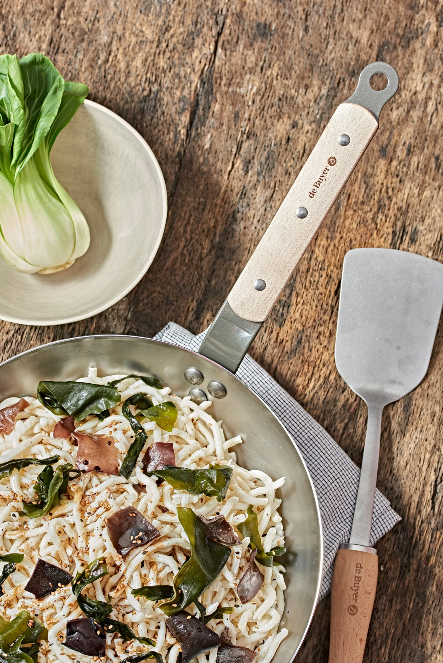 De Buyer B Bois Bakspatel Met Houten Handvat 4 De Buyer B Bois Bakspatel Met Houten Handvat - Afbeelding 2