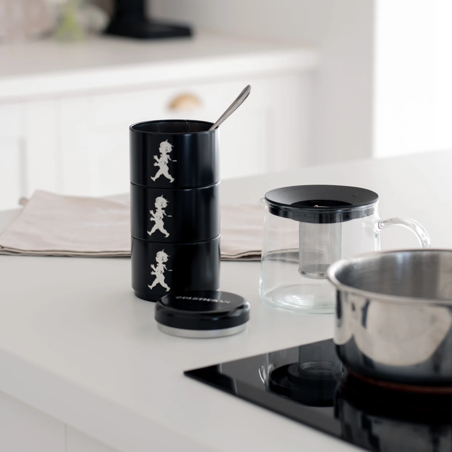 Solstickan Voorraadpot Driedelig Ø8,5 Cm 6 Solstickan Voorraadpot Driedelig Ø8,5 Cm - Afbeelding 4