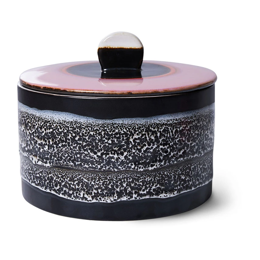 70's Cookie Jar Koektrommel Ø17 Cm 3 70's Cookie Jar Koektrommel Ø17 Cm